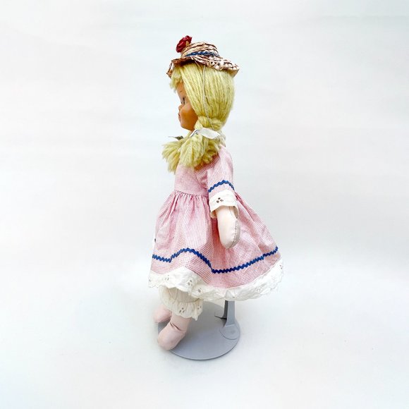 RARE HTF 50s Nosy Rosy the Rubberneck Doll ~ 14" Jean Hackett Georgene Doll - Picture 4 of 10